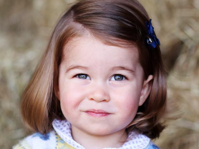 NORFOLK, ENGLAND - APRIL 2017: In this undated handout image released by the Duke and Duchess of Cambridge, Princess Charlotte is pictured at home in April in Norfolk, England. The photograph was taken in April by The Duchess at their home in Norfolk to mark Princess' second birthday. (Photo by HRH The Duchess of Cambridge via Getty Images)  NEWS EDITORIAL USE ONLY. NO COMMERCIAL USE (including any use in merchandising, advertising or any other non-editorial use including, for example, calendars, books and supplements). This photograph is provided to you strictly on condition that you will make no charge for the supply, release or publication of it and that these conditions and restrictions will apply (and that you will pass these on) to any organisation to whom you supply it. All other requests for use should be directed to the Press Office at Kensington Palace in writing.  NOTE TO EDITORS: This handout photo may only be used in for editorial reporting purposes for the contemporaneous illustration of events, things or the people in the image or facts mentioned in the caption. Reuse of the picture may require further permission from the copyright holder.