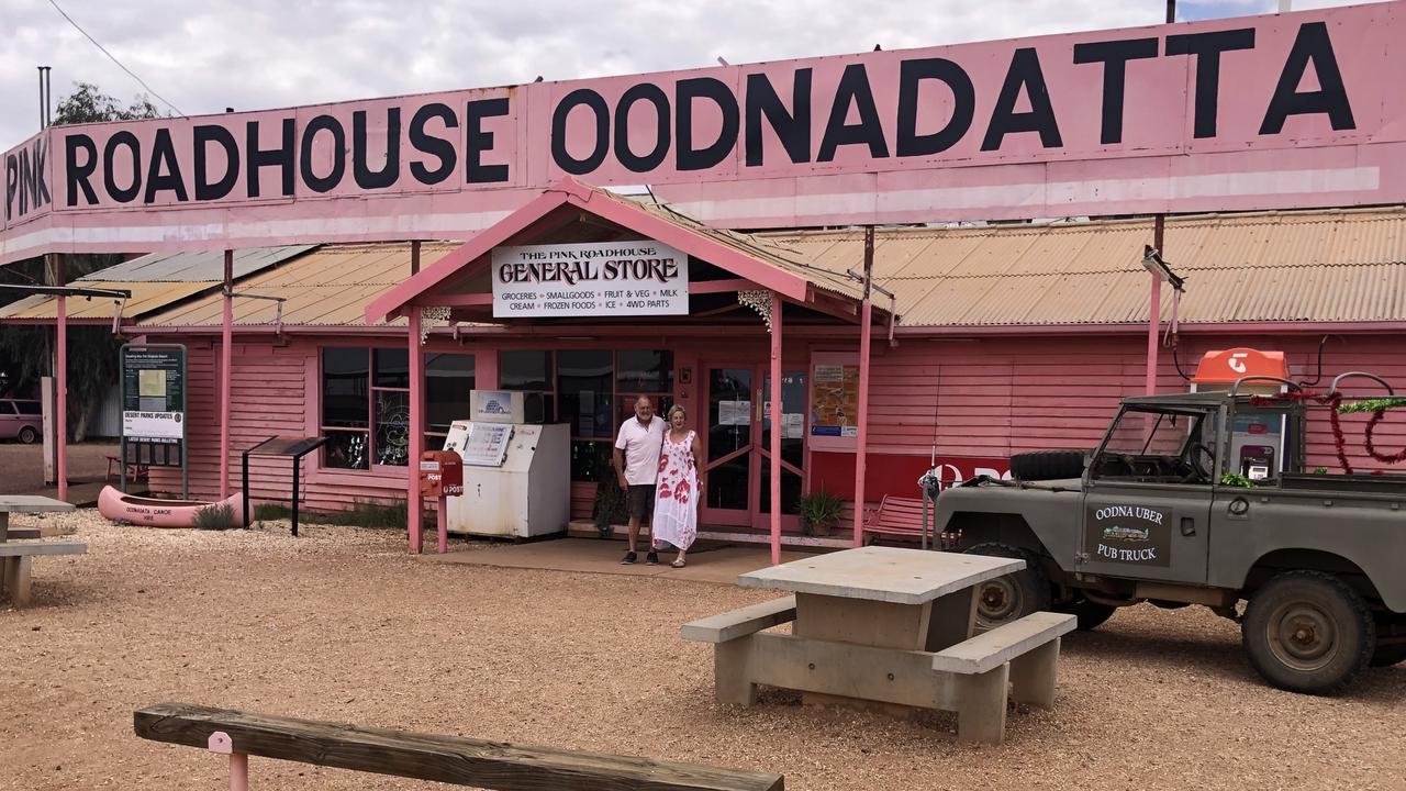 The pair took over the outback roadhouse in 2020, bringing decades of experience running pubs and hotels across SA.