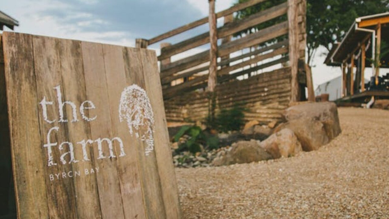 A case visited The Farm in Byron Bay.