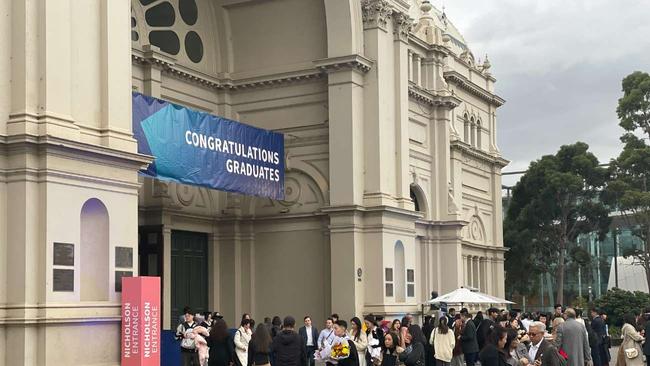 The University of Melbourne will increase fees for international students by 7 per cent in 2025. Picture: Jack Colantuono