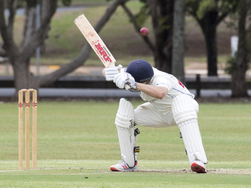 Brendan Galvin bats for Highfields - Railways.