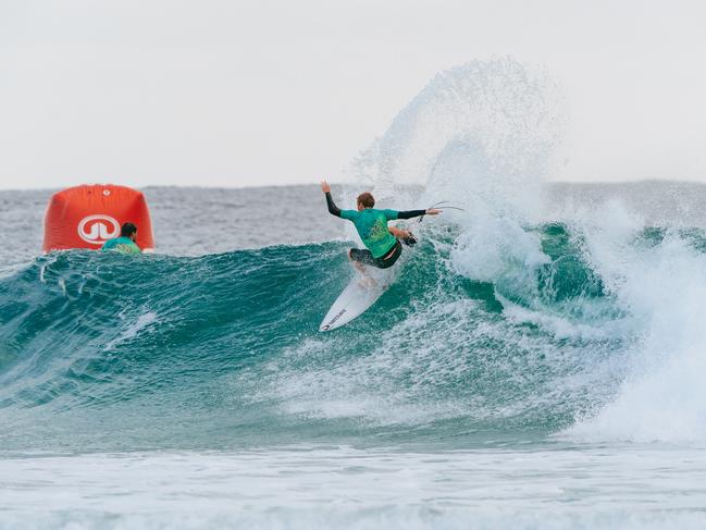 GOLD COAST, QUEENSLAND, AUSTRALIA - APRIL 26: Surfers in the Juraki Teams Challenge at the Bonsoy Gold Coast Pro on April 26, 2024 at Gold Coast, Queensland, Australia. (Photo by Andrew Shield/World Surf League)