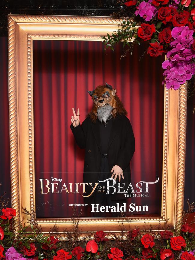 Opening night: Beauty and The Beast at Her Majestys Theatre, Melbourne. Picture: Josie Hayden