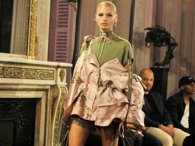 Rihanna’s spring/summer ’17 show received mixed reviews. Picture: Splash