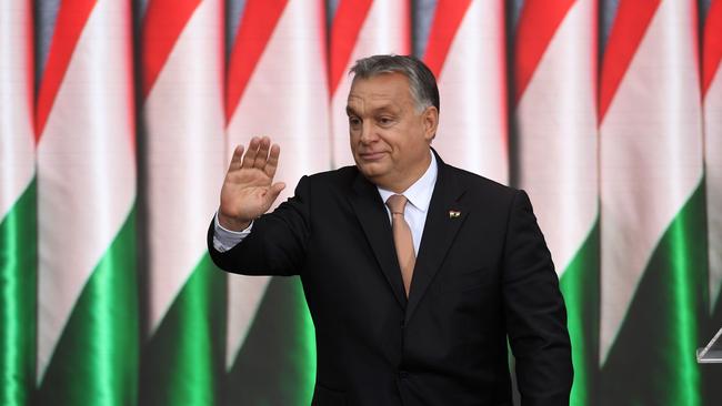 Hungarian Prime Minister Viktor Orban has made it a priority to support families, which led to a baby boom in his country. Picture: Attila Kisbenedek/AFP