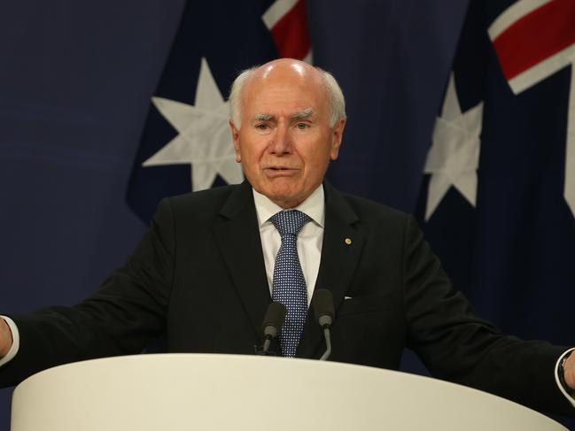 Former Liberal prime minister John Howard was in Washington during the 911 terrorist attacks. Picture: Britta Campion