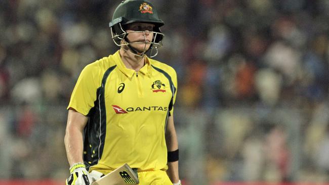 Steve Smith has watched his side struggle in India so far.