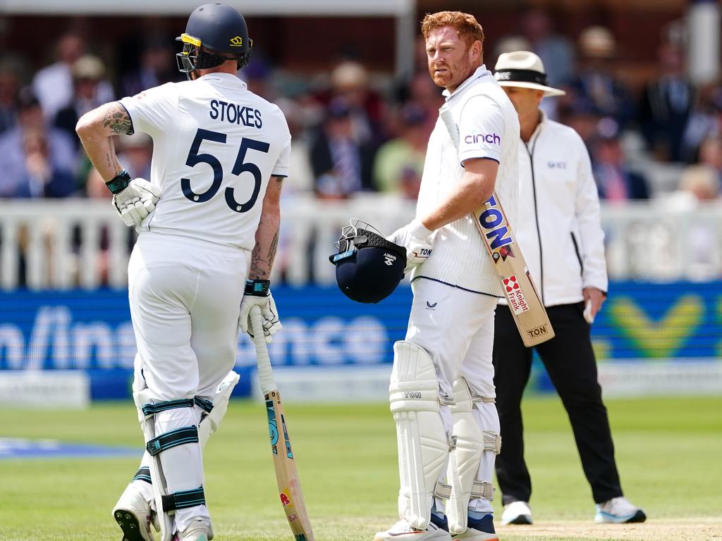 England was left fuming after Jonny Bairstow was stumped during the Ashes after leaving his crease. Picture: Mike Egerton/Getty Images