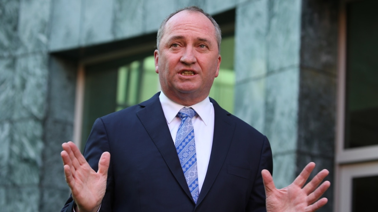 Morrison avoids questions about wavering support for Barnaby Joyce 