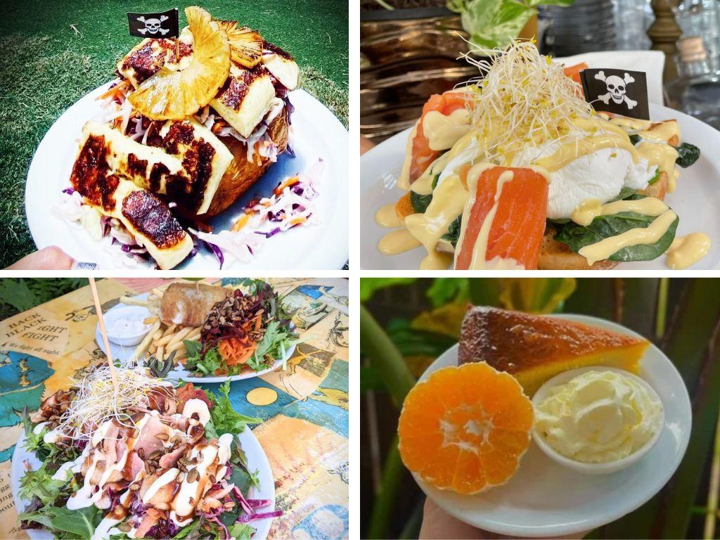 Some of the dishes available at Scallywags Cafe. Picture: Supplied.