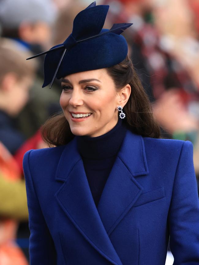 The Princess of Wales last appeared at the Christmas Morning Service at Sandringham Church on December 25, 2023. Picture: Stephen Pond/Getty Images