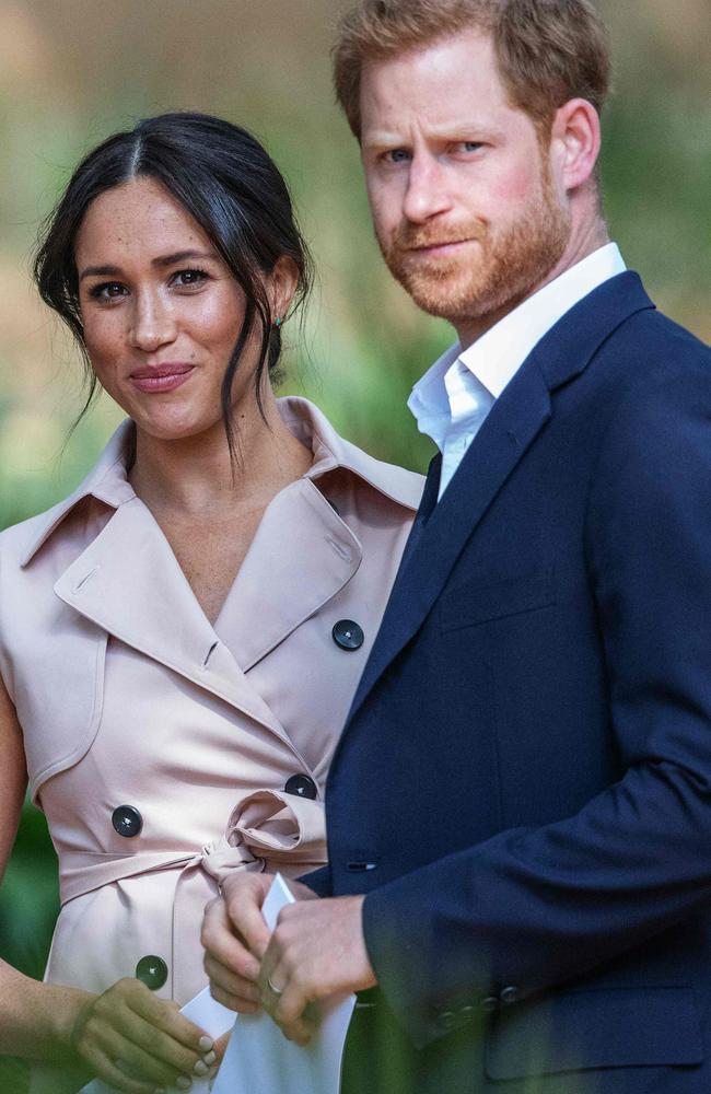 The Duke and Duchess of Sussex welcomed a baby girl on Friday. Picture: AFP