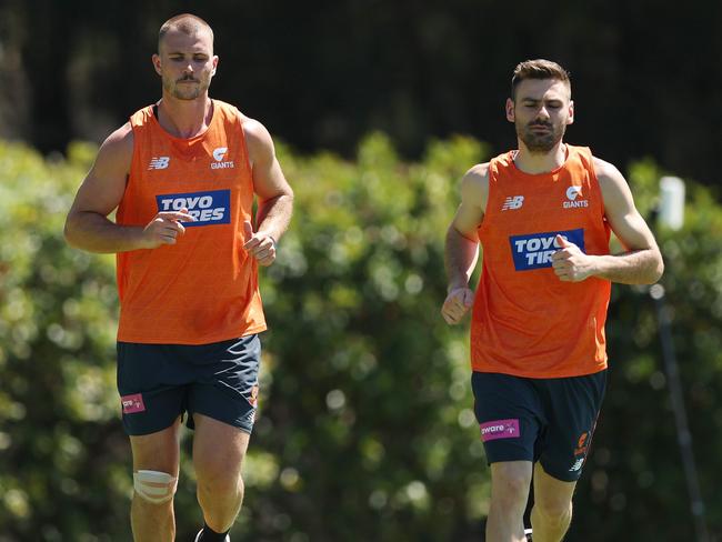 Coniglio is back running and working his way back to full fitness after two major surgeries this off-season. Picture: Mark Metcalfe/Getty Images