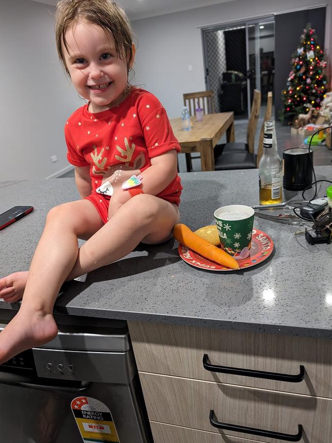 Isabella Rose, 3 years - nominated for Ipswich's cutest toddler.