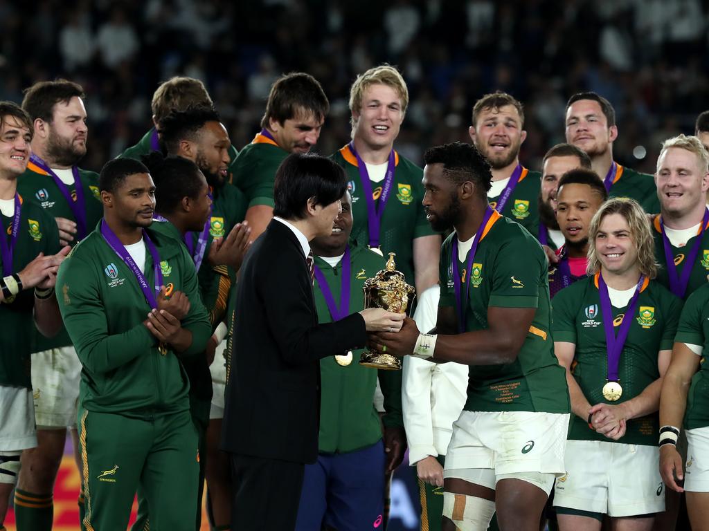 The Rugby World Cup is regarded as behind only football’s World Cup and the Olympics. Picture: David Rogers/Getty Images