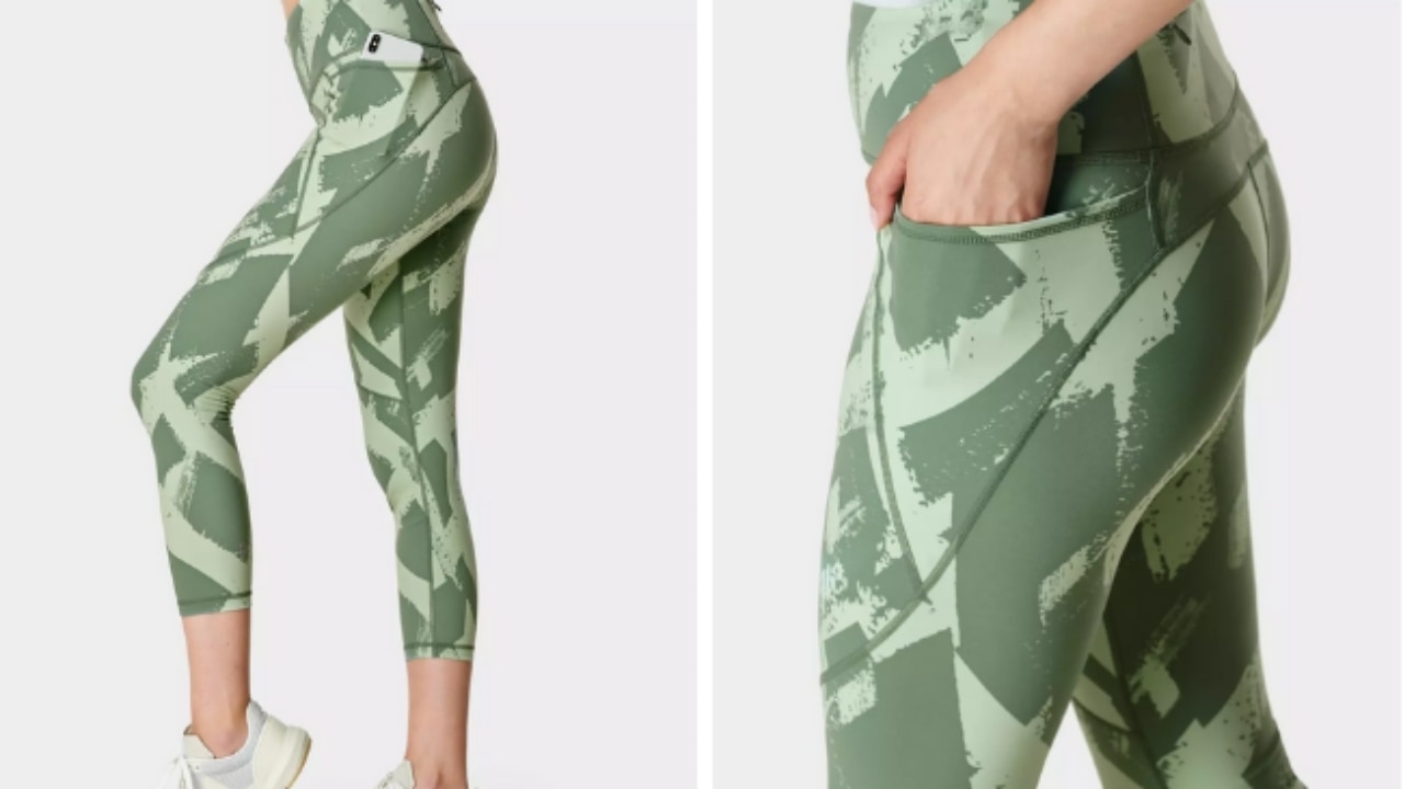 CompressionZ High Waisted Capri Leggings for Women Tummy Control - Workout  Yoga Pants Large Camo 