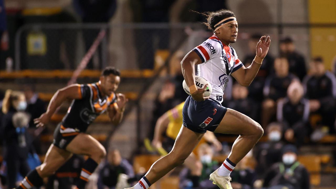 Sitili Tupouniua is close to finalising a new deal at the Roosters. Picture: Getty Images