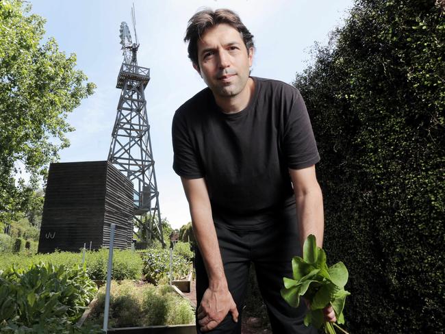 Attica's Ben Shewry at Rippon Lea. Picture: Nicole Cleary