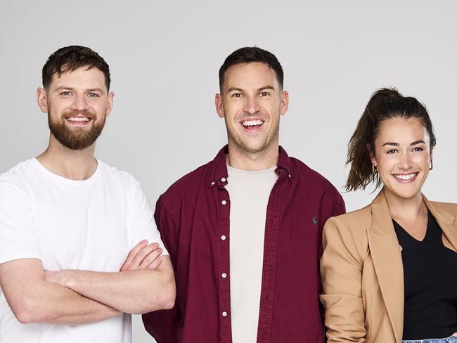 Nova's national drive trio Ben, Liam and Belle. Pics: Supplied.