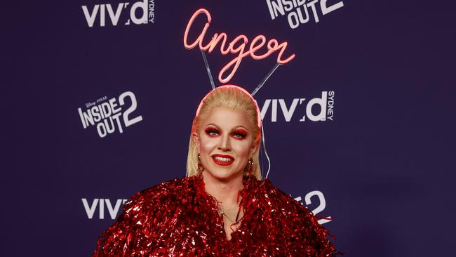 Courtney Act has opened up about a rumoured feud with Drag Race host RuPaul. Picture: Justin Lloyd.