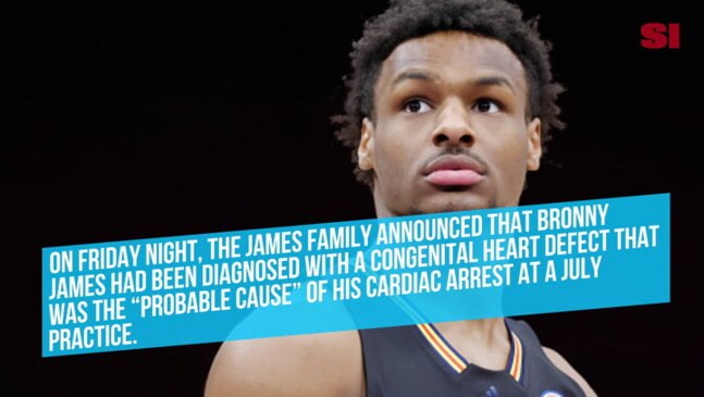 Bronny James Diagnosed With Congenital Heart Defect After Cardiac ...