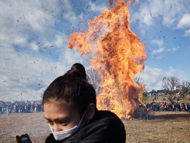 Image Name: Dondo-Yaki, Tokyo Japan 2017 Photographer Name: Junya Suzuki Year: 2018 Image Description: Dondo-Yaki is an event held in various regions in Japan after the New Year’s Holidays are over. It is a traditional event where everyone in the neighborhood. Copyright: Junya Suzuki, 2nd Place, Japan National Award. Picture: Sony World Photography Awards/ Junya Suzuki