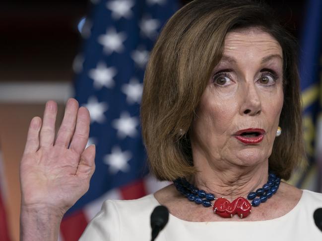 Speaker of the House Nancy Pelosi. Picture: AP