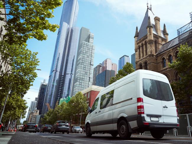 A rise in the number of delivery van drivers reflects a fundamental shift to online retail over the past five years.