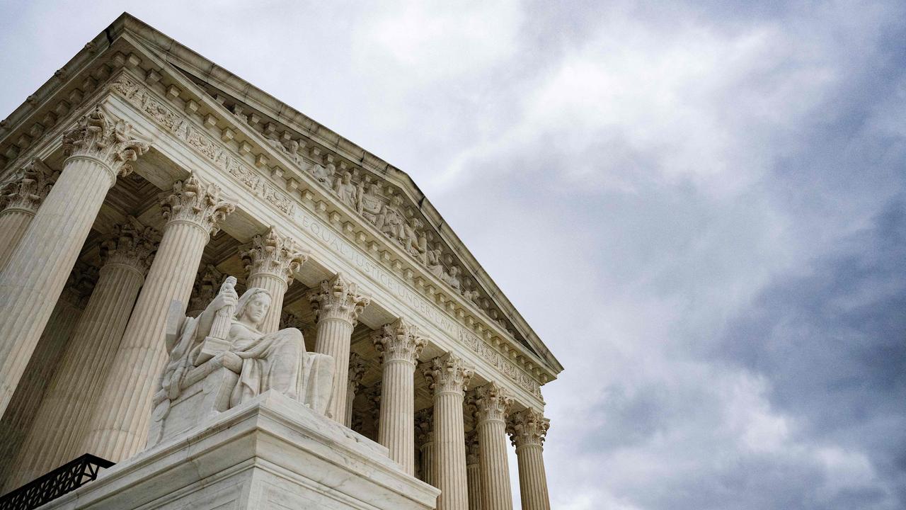 The Supreme Court is seen in Washington, DC. Picture: Jim Watson / AFP