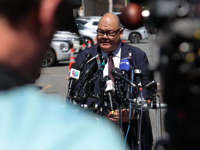 Trump campaign spokesman Steven Cheung. Picture: AFP