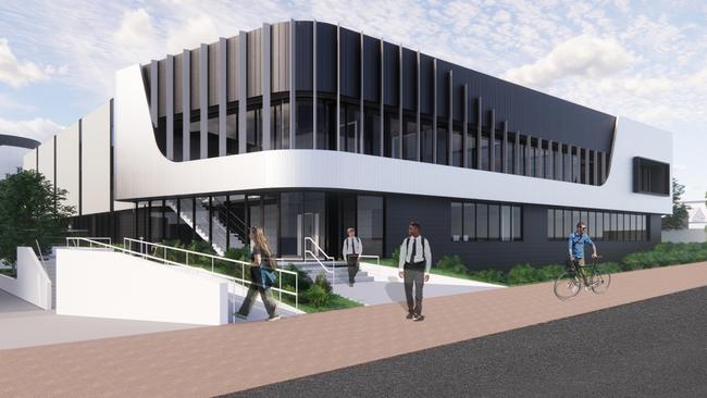 Glenunga International High School. Artist's impression of the gym.