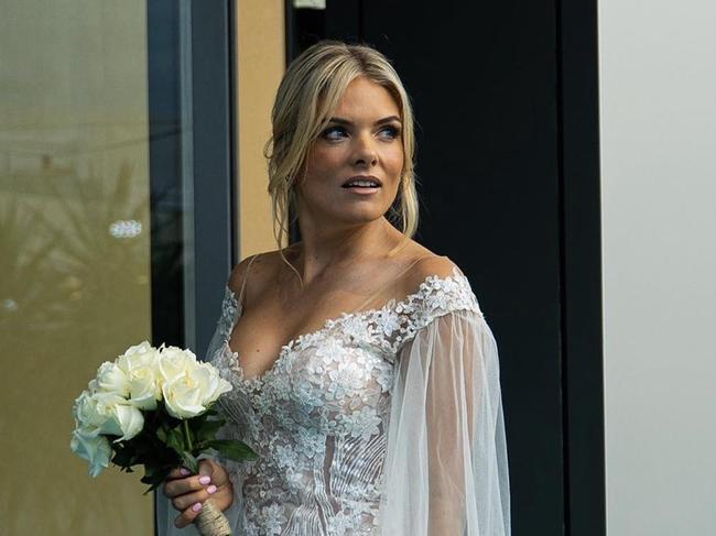 Erin Molin married herself recently