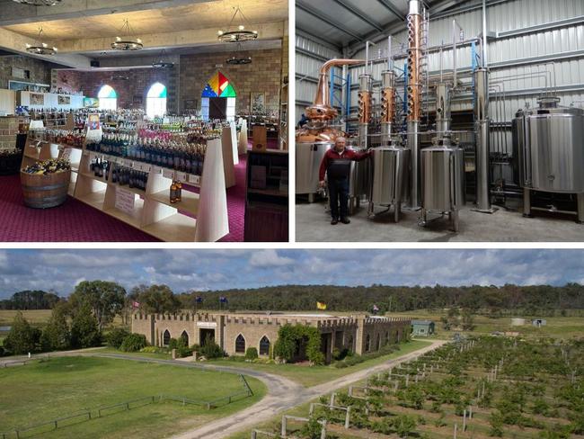 Castle Glen specialises in more than just great wine, with an array of fortified wines, liqueurs, beer and spirits.