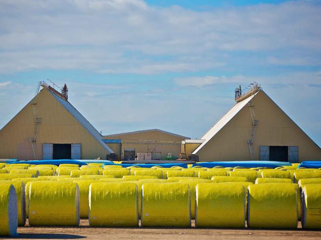 Namoi Cotton's Goondiwindi cotton gin - the ASX-listed company is keen to build similar in North Queensland, at a cost of $45m. Picture: supplied.