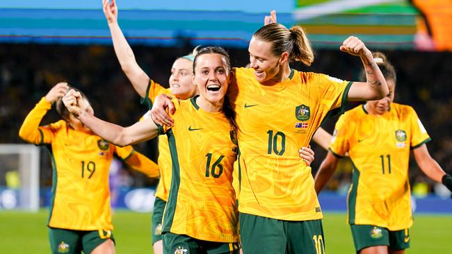 Matildas merch has sold out around the country. Picture: Daniela Porcelli/SPP