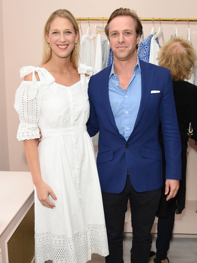 Thomas Kingston, 45, and his wife Lady Gabriella Windsor, who is King Charles’ second cousin and 56th in line to the throne. Picture: David M. Benett/Getty Images