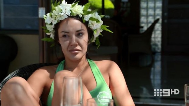 I just think large flower crowns are more appropriate at brunch.