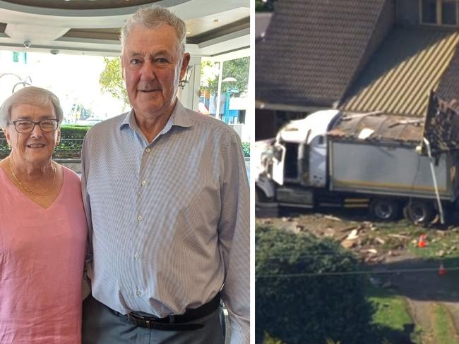 Elderly couple Jim and Carmel were killed when a truck ploughed into their house at Tower Hill west of Geelong. Picture: Supplied