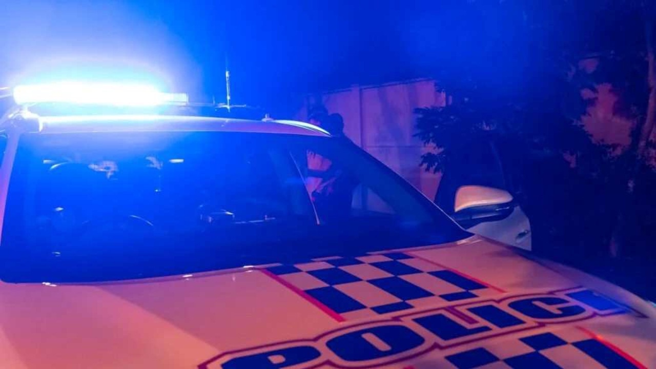 Queensland police are investigating a terrifying ordeal which left an uber driver stranded on the side of a Toowoomba street. Photo: QPS.