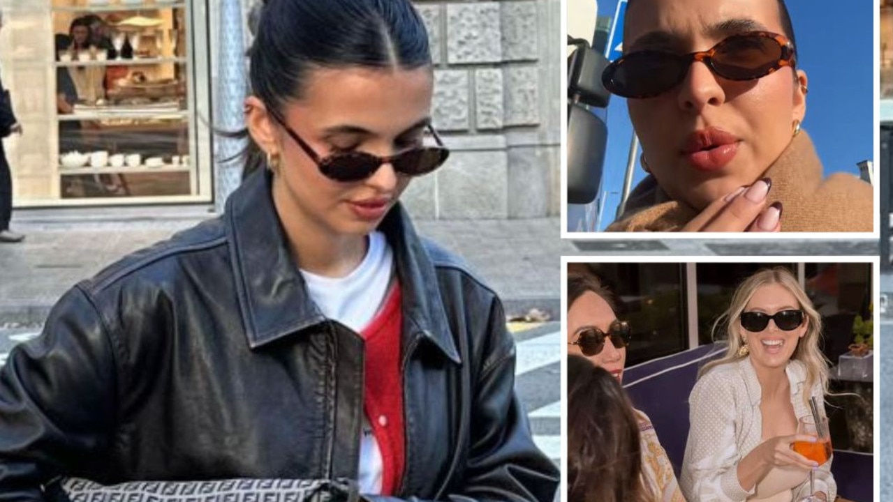 A woman has shared a viral phenomenon many people experience while wearing sunnies. Picture: TikTok/Instagram