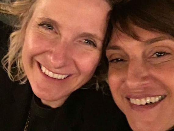 Elizabeth Gilbert and lesbian partner Rayya Elias