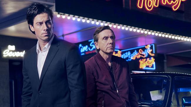 For control of Kings Cross, the Ibrahim brother (Lincoln Younes as adult John) must battle the reigning King – Ezra Shipman (Tim Roth). Picture: Daniel Asher Smith.