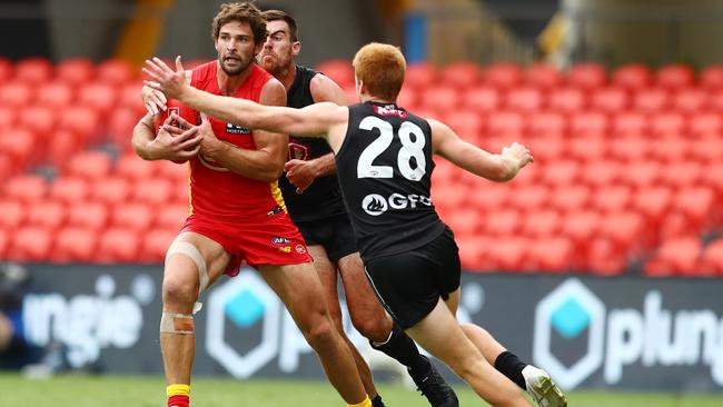 Former Blue Levi Casboult is part of the solution while Ben King is sidelined. Picture: Getty Images