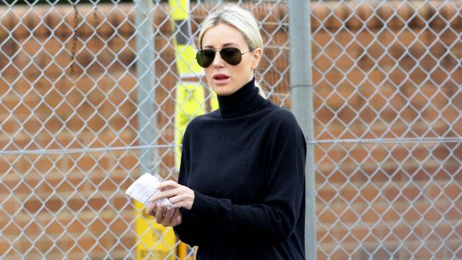 Roxy Jacenko leaving Parklea Prison last week after visiting husband Oliver Curtis. Pic: Peter Kelly