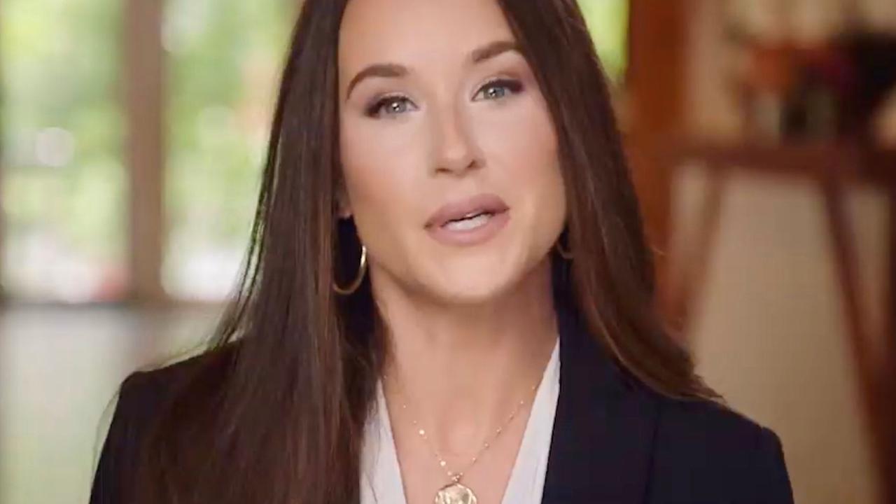 Ashley Biden, in the same video. Picture: DNC/AFP