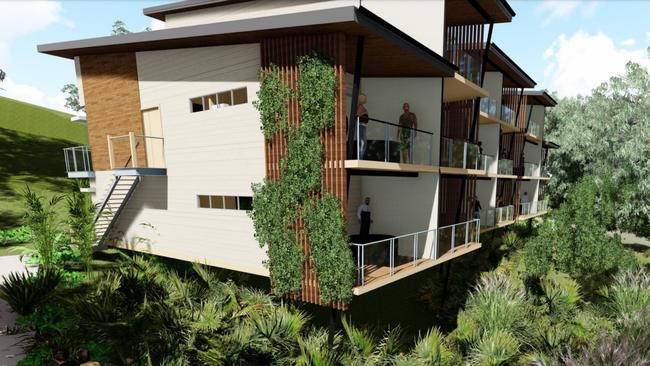 The original DA described the project as short-term accommodation. Image: Supplied