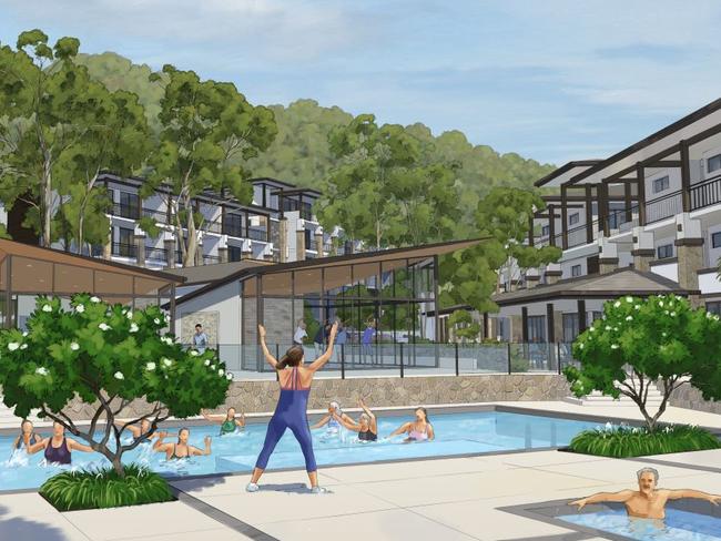 PGS Invest Pty Ltd to build the facility on an 11.4 hectare block in Goodna. Picture: Artist impressions Precinct Urban Planning