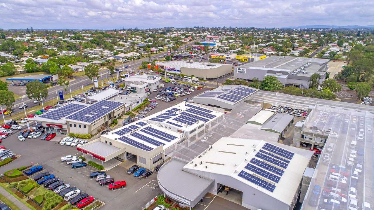 POTENTIAL: Planet Ark Power installed Australia's largest privately owned solar and smart battery rooftop power station on-site at Llewellyn Motors 18 months ago.