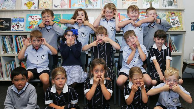 Christian College SC Prep J Back row L-R: Hamish Barclay, Flynn Dando, Reggie Franklin, Jackson Stanley, Joash Ridgewell. Middle Row: Judd Hudgson, Karissa Sticca, Katie Campbell, Liam Bates, Emily Lewis. Front Row: Otton Hodgart, Imogen Hunter, Valentina Nogueira Lotuffo, Paige Hunter, Raff Huttig.