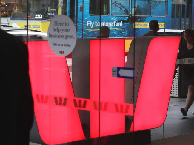 25/11/2019 Westpac bank branch in Collins St Melbourne . Picture : David Geraghty / The Australian